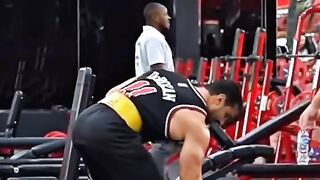 Anatoly shocked  professional powerlifter gymprank