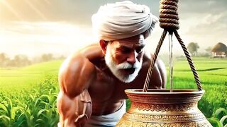 The farmers hen gave birth to a million chicks and the farmer is worried