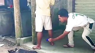He Pretended to Get Bit by a Dog  Everyone Freaked Out!