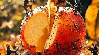 Tiny Builders and Giant Fruits