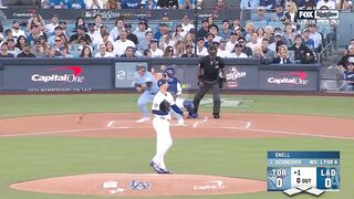 A rookie on the biggest stage  and he just carved up the Dodgers!