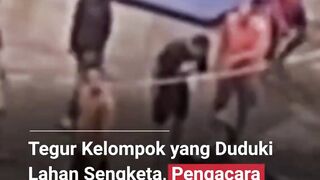 Sengketa lahan di Tanah Abang berujung tragis.