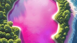 Australias BRIGHT PINK Lake It Looks Too Fake to Be Real!