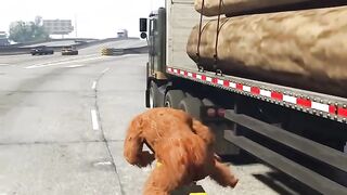 Bro Fell Asleep at The Wheel gta5
