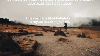 Ternyata sudah sejauh ini