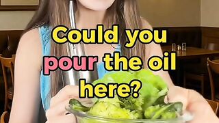Could you pour the oil