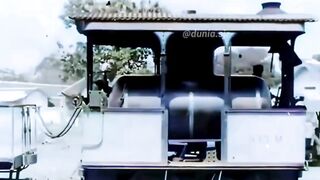 Naik trem uap di Batavia tahun 1920-an!