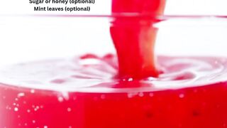 Pomegranate Sparkling Refresher  Ready in Seconds!