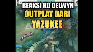 Ko Delwyn liat outplay dari Yazukee