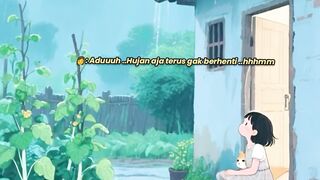 Childern and Cat