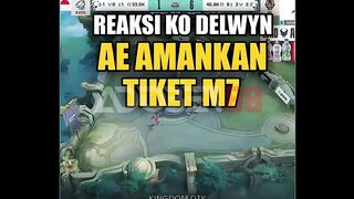 Ko Delwyn liat Alter Ego amankan tiket ke M7