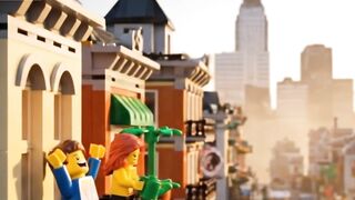 Morning in LEGO City   A Beautiful Start to the Day