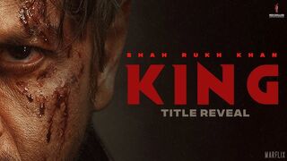 KING  Title Reveal  Shah Rukh Khan  Siddharth Anand