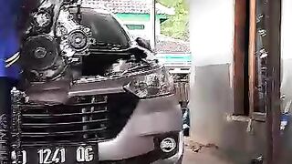 The process of raising the Grand Avanza engine yourself