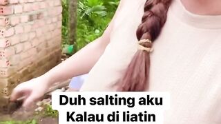 Nature beauty indonesian girl