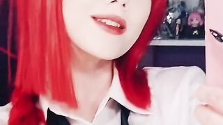 Anime cosplay Makima