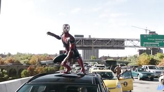 Spiderman VS doctor otto fight clip