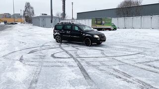 Дрифт на Ларгусе