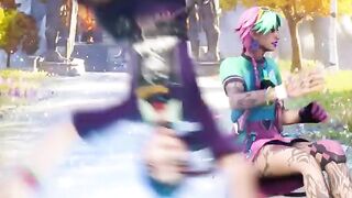 Wednesday dance in FORTNITE