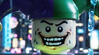 Shadow Hero vs The Trickster   Epic LEGO Battle in the Neon City lego