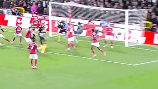 Gol Amad Dhialo - Manchester United vs Nottingham Forest