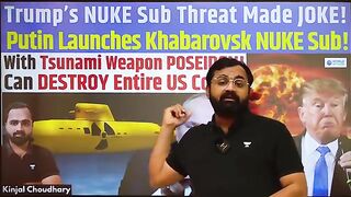 Putins Return Gift To Trump! Khabarovsk NUKE Sub With 12 Poseidon Tsunami Drones Launched!