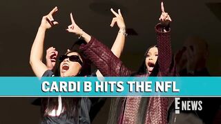 Cardi B Cheers on Boyfriend Stefon Diggs at Patriots Game