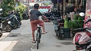 densely populated settlements in North Jakarta