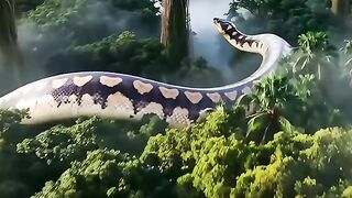 Snake in jungle