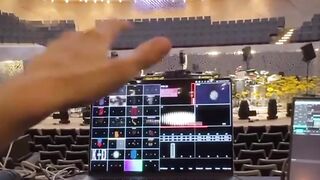 Lampu Instalasi yang di gerakin oleh tangan