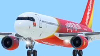 Real Flight Simulator  A320 Vietjet Air Landing