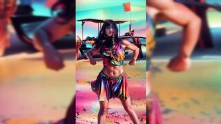 Indian Girl Prachi Naik Dance