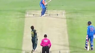 Abhishek Sharma hit unbelievable six