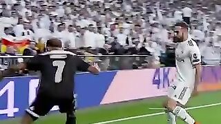 David Neres v Dani Carvajal