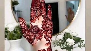 Simple nikah mehndi