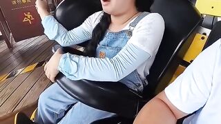She Thought She Was Boarding a Space Rocket!  Crying Womans First Time on the Killer Coaster!