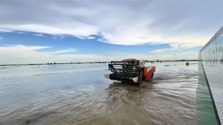 Rice-harvester kubota dc-108