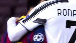 MESSI AND CR7 ARE HUGGING TOGETHER! MAKE YOU CRY