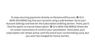 Does deleting my Paramount Plus account cancel my subscription? {Stop Paramount Plus Payments}