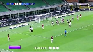Calhanoglu goal vs Atalanta