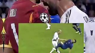 Carvajal sees Red Zidane-style headbutt but Mbappé saves