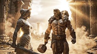 Valkyrie and Hercules Respectful Encounter.