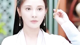 A beautiful girl have great talent