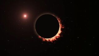 Black hole eclipse