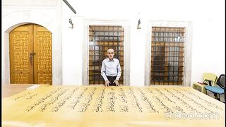 The worlds largest handwritten Quran is ready in Turkey.