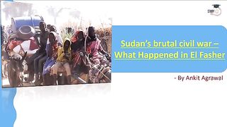 Sudan Civil War  lakh dead  RSF war crimes in el-Fasher