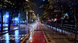With the rain, we begin again