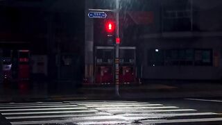 Waiting, like shadows drifting through the rain