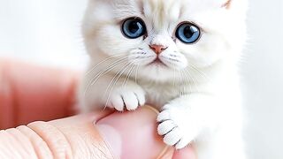 Funny kitten