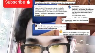 Habis ngancam lalu bikin aku klarifikasi yang sangat tidak masuk akal